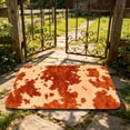 thumbnail image 4 of Cow Print Farmhouses Bathroom Mat Soft Absorbent Non-Slide Shaggys Rug Machines Washable Door Mat For Laundry Room Entryway Indoor Floor Decor, 4 of 7