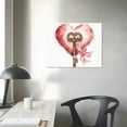 thumbnail image 3 of Nawypu  Home Decor Red Love Heart Posters for Room Aesthetic Rustic Vintage Decor Canvas Prints for Living Room Bedroom Office Home Wall Decor, 3 of 4
