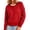 Red -BD32, variant on Dwellite Womens Cardigan Cropped Button Up Sweater Loose Fit Long Sleeve Polka Dot Comfy Crew Neck Fall Winter Knit Cardigan Jackets 2026 White XL