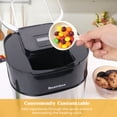 thumbnail image 5 of Beainbox 1.6 Qt Ice Cream Maker with Scoop, Yogurt Frozen Machine, LCD Screen & Timer, Silver, 5 of 11
