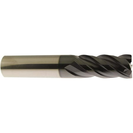 

Accupro 3/16 Diam 4 Flute Single End Solid Carbide 0.02 Corner Radius End Mill AlTiN 2 OAL 3/8 LOC 3/16 Shank Diam 40° Helix RH Cut RH Flute Centercutting