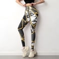 thumbnail image 2 of Pantalones de Yoga Para Mujer Leggings de Cintura Alta Medias de Control de Barriga Medias Estampadas Pantalones de Yoga de Entrenamiento Odeerbi ODB144749, 2 of 7