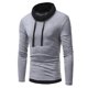 thumbnail image 1 of Camiseta de manga larga cómoda a juego de colores delgados informales con cuello apilable Pompotops oipoqjl7652, 1 of 1