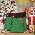 thumbnail image 6 of Rocae Tennis Rockets And Balls Print Christmas Drawstring Linen Gift Bag with Drawstrings Treat Bag Goody Present Bags for Christmas Party Favor, 6 of 8