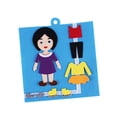 thumbnail image 3 of Tablero ocupado para niños pequeños, tela suave, habilidad básica, habilidades motoras finas, tablero sensorial, libro de tela de cuentos para niños p Madre, 3 of 7