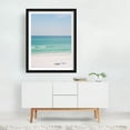 thumbnail image 2 of Ocean View IV - Santa Rosa Beach Florida Photography Beach Ocean Coast Minimalist Seaside Waves Summer Black Framed Wall Art Print 6 x 8 inches, 2 of 3