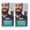 Black, variant on Men's Select Mustache and Beard Hair Color Dye 5 Minute Black or Brown 2 pk