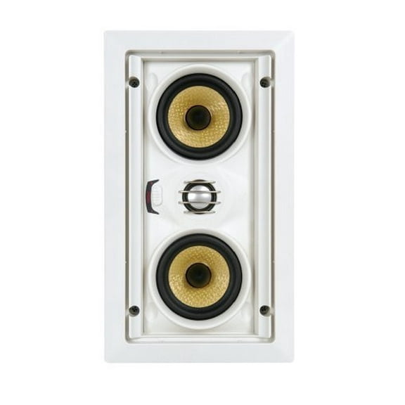 SpeakerCraft AIM LCR3 Five Pivoting Home Cinema Speaker - Each (White)