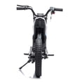 thumbnail image 5 of 24V Kids Electric Dirt Bike, 300W Motorcycle for Big Kids Ages 6-12, 13 MPH, 14" Inflatable Tires, Twist Grip Throttle, Rear Spring Suspension, Key Start, Bluetooth, Blue, 5 of 11