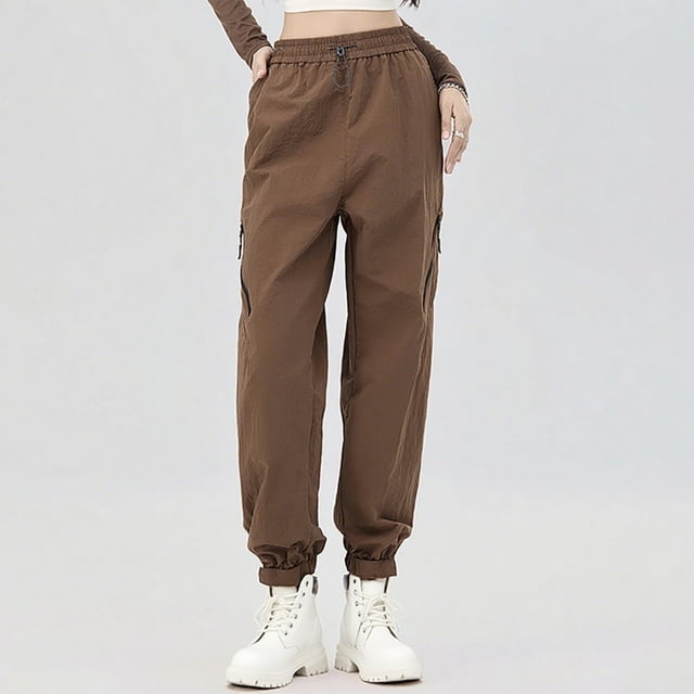 Soki Pantalon de Pluie pour Femmes Léger, Imperméable, Coupe-Vent et Respirant pour le Travail, la Randonnée, le Cyclisme et la Pêche en Plein Air