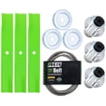 thumbnail image 1 of 8TEN Blade Spindle Belt Kit for Hustler Raptor SDX 48-inch 601123 607208 604665 MK1015201, 1 of 8