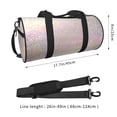 thumbnail image 2 of Sikiie Glitter Light Pearl Duffel Bag, Travel Bag, Sports Gym Bag - Ideal for Sports, Gym, Overnight Stays, 2 of 6
