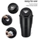 thumbnail image 3 of Vehículo Portavasos Automotriz Bote de Basura Pequeño Mini Contenedor de Basura Bote de Basura para Automóvil Organizador Universal Impermeable A Prueba de Fugas/Negro, 3 of 5