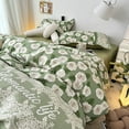 thumbnail image 1 of Floral Comforter Set with Sheet and Pillowcases, Soft Hotel Quality Bedding, Full Queen Size, 1 of 10