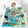 thumbnail image 5 of Throw Blanket for Duck Tales Soft Warm Bed Couch Flannel Blanket for Kids Boys Girls Gifts Home Decor 40x50 Inch, 5 of 7