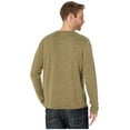 thumbnail image 2 of Lucky Brand Men's Long Sleeve Welterweight Henley, Heather Olive, XXL, 2 of 2