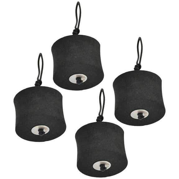 BIBABLYKE 4Pcs Kayak Scupper Plugs Set High Elasticity Kayak Scupper Plugs Drain Hole Stopper Bung with Lanyard, Kayak Accessories