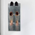 thumbnail image 3 of Estantes de almacenamiento colgantes de armario portátiles, estante colgante de 6 bolsillos, contenedor multiusos, bolsa de almacenamiento de armario Macarena bolsas colgantes de almacenamiento, 3 of 5