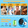 thumbnail image 5 of Kids Watch Waterproof Digital Watch for Boys Girls with Pedometer, Calories, Dual Alarms, Stopwatch, Calendar, Soft Silicone Band Fitness Watch for Kids, 5 of 9