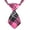 Pink, variant on Pet Products Checker Plaid Necktie Collars For Small Dogs And Cats