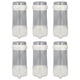 thumbnail image 1 of piezas de comedero para pájaros, automático, profesional, a prueba de derrames, para colgar en la jaula, para mascotas, pájaros, loros, periquitos, cacatúas, agapornis, 200 ml, 1 of 15