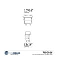 thumbnail image 6 of Five Oceans 3-Pin Momentary On-Off LED Rocker Switch with Light for Boat, 12-Volts - FO3016, 6 of 6