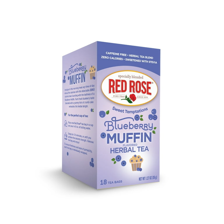 Red Rose Sweet Temptations Dessert Tea Variety Pack, Zero Sugar