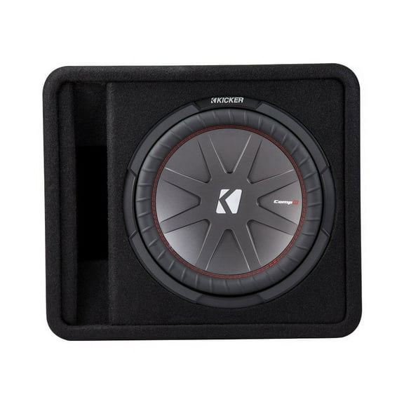 Kicker 43VCWR122 CompR 12" 1000 Watt 2-Ohm Ported Vented Subwoofer Enclosure Box