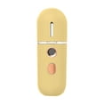 thumbnail image 2 of Mistol humidificador de mano de mano Nebulizador facial Máquina de pulverización de agua Difusor hidratante Steamer Skin Sprayer Cuidado personal Amarillo sidaley HA028262-04B, 2 of 6
