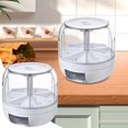 thumbnail image 2 of Gnwei 360° Rotating Food Dispenser, with 6 Compartments, Kitchen Organizer for Rice and Legumes, Grain Storage, Bean Dispenser, Rice Dispenser, Storage Container, Grain Dispenser, 2 of 6