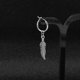 thumbnail image 4 of Men And Women Retro Feather Earrings 1 Pair Of Geometric Leaf Jewelry, 4 of 5