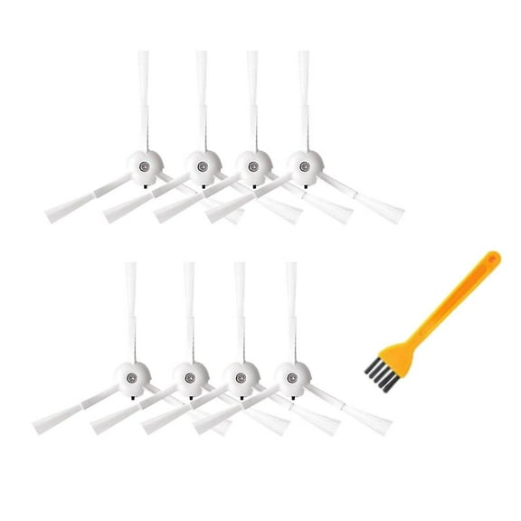 9pcs Side Brush For Xiaomi Roborock T8 Robot Spare Floor Cleaning