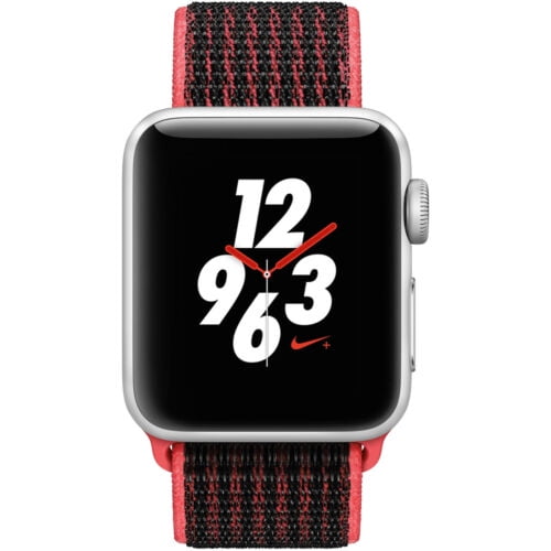 Restored Watch Nike+ Series 3 38mm Silver Aluminum Case with