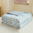 thumbnail image 4 of Summer Cooler Quilt For Hot Sleepers And Night Sweats Cooler Comforter Double Sided Cold Effect Blanket Cooler Fiber Ice Blanket For All-Season, 4 of 4