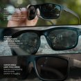 thumbnail image 4 of Gafas de seguridad EDGE Defiance Z87 Matte Marine Antivaho, 4 of 9