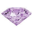 thumbnail image 2 of FNGZ Crystal Diamond Crystal Diamond Paperweight Jewels Wedding Decorations Christmas Centerpieces Home Decor Gift 50mm (2inch) Home Decor Purple, 2 of 9