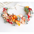 thumbnail image 2 of Diadema de mujer naranja - niña de las flores - corola - cabello de mujer - Banquete de boda Zefei Wu 9024735033660, 2 of 5