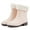Beige, variant on AUXDIQ Wellington Boots Women Mid-calf Wellies Waterproof Rain Boots Outdoor Garden Shoes