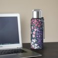 thumbnail image 5 of 20 Oz Pioneer Flower Coffee Tumbler Double Wall Insulated Stainless Steel Water Bottle | Metal Reusable Thermoses Flask with Cup Cap | Leak & Sweat Proof with Anti-Dust Lid, 5 of 7