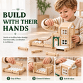 thumbnail image 3 of Jovi-mindly Wooden Building Blocks for Kid Age 4+, STEM Learning, 107 Pcs, Interlocking Educational Toys, 3 of 10