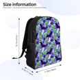 thumbnail image 4 of Cauagu Cute Halloween Print Backpacks,Travel Daypack Casual Laptop Backpack Bookbag Fits 15 Inch Computer for Men Women, 4 of 8