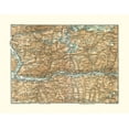 thumbnail image 2 of Bertarelli 24x20 White Modern Wood Framed Museum Art Print Titled - Sondrio Region Italy - Bertarelli 1914, 2 of 4
