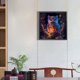 thumbnail image 2 of Resina Diamante JShteea Serie Animal Búho Luminoso 50*50CM, 2 of 9