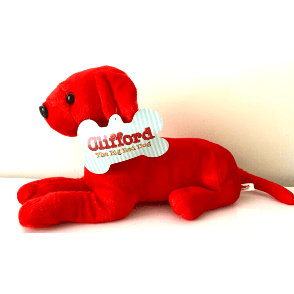 Clifford Big Red Dog Stuffed Animal Plush 12 inch long
