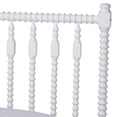 thumbnail image 4 of Baxton Studio Callison Spindle Platform Bed Turned Bed Frame White Full, 4 of 9