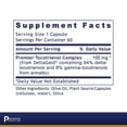 thumbnail image 2 of Premier Research Labs Deltanol - Antioxidant, Bone & Cardiovascular Support - Supports CoQ10 & Cholesterol - Delta-Tocotrienol Complex - No Added Stearates - 60 Plant-Source Capsules, 2 of 6