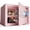 Pink, variant on Mutak 2.0 CU.ft Electronic Biometric Safe Box with Fingerprint Lock, Home Safe Cabinet Security Box Digital Keypad Safe with Fireproof Bag
