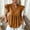 Brown, variant on White Womens V-Neck Peplum Ruffle Blouse Flutter Sleeve Empire Waist Casual Top S-XXXL,Size 3XL