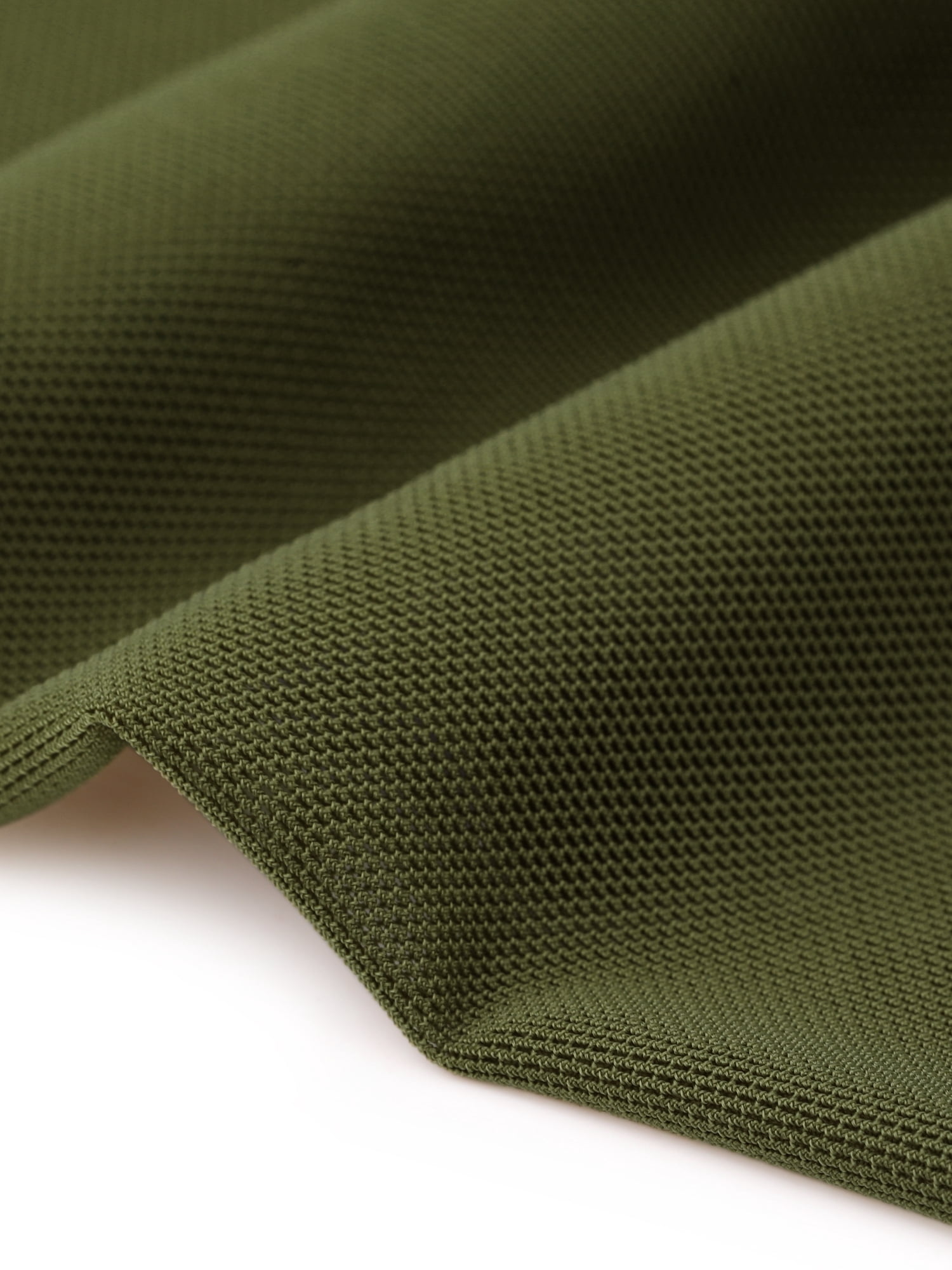 DARING DIVA Mesh Ruch Elegant Cocktail Bodycon Dress S Olive Green