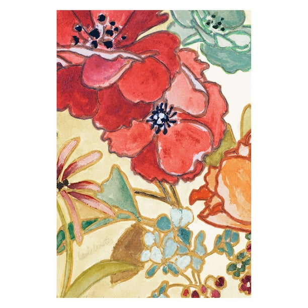 Download Toland Home Garden Watercolor Bouquet Flag - Walmart.com ...